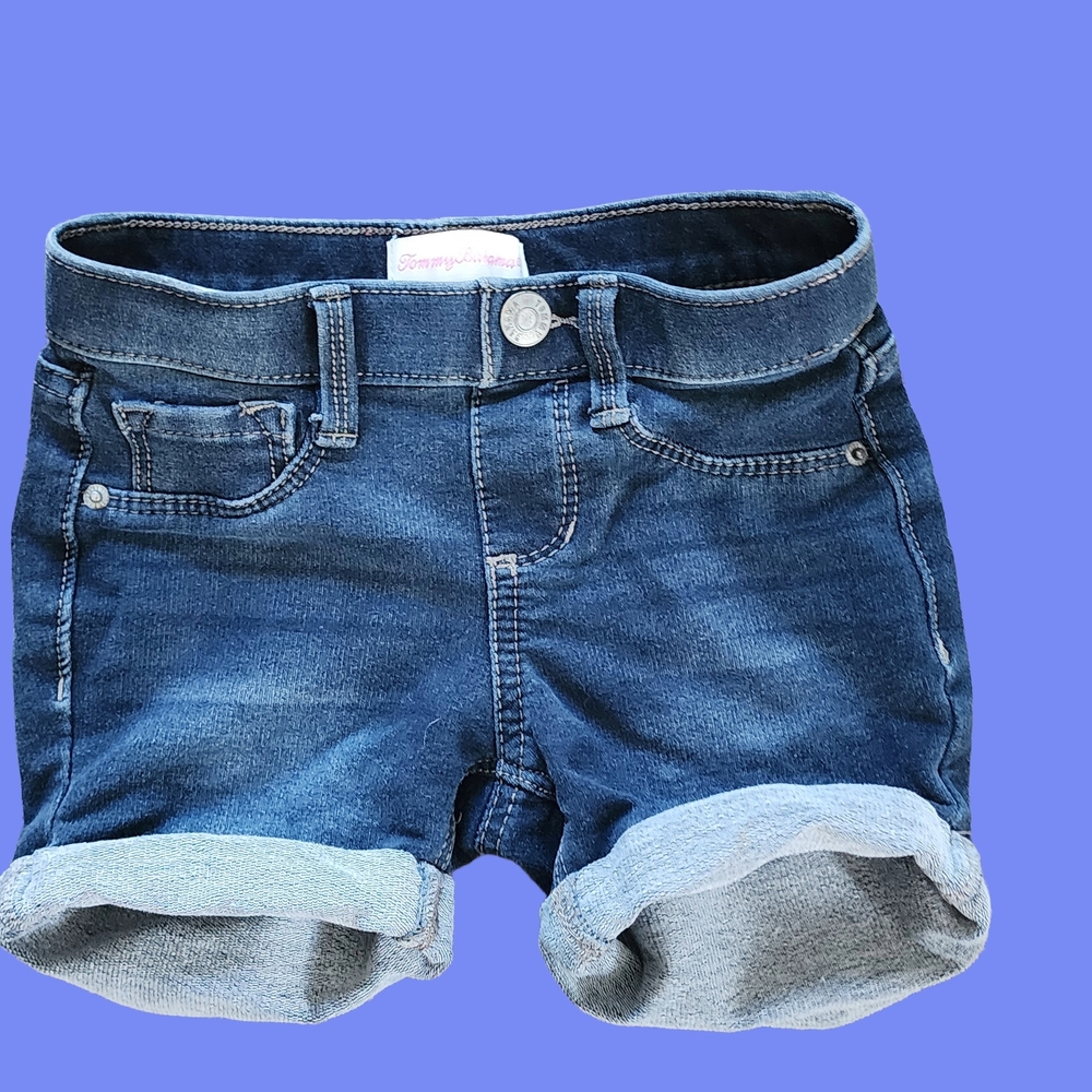 Tommy Bahama Kids Blue Denim Shorts Size 5t